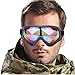 Laho UV Protection Ski Goggles Outdoor Sports Ski Glasses CS Army Tactical Military Goggles Windproof Snowmobile Bicycle Motorcycle Protective Glasses