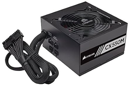 Buy Corsair Cx550m 550 W 80 Bronze Certified Atx Power Supply Unit Black Online At Low Prices In India Corsair Reviews Ratings Amazon In