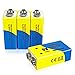maxlithium 9v Batteries Rechargeable Lithium-ion Capacity 800mAh