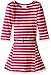 Crazy 8 Baby Girls' Toddler Multi Stripe Belted Knit Dress