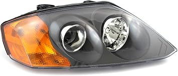 Amazon Com For Hyundai Tiburon Headlight 2003 2004 Passenger Right Side Headlamp Assembly Replacement Automotive