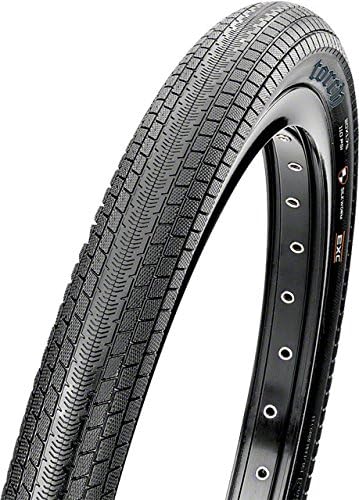 Maxxis Torch BMX Tire 20 x 1.50, Dual Compound, Silkshield bead-to-bead puncture protection: Black