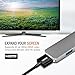 USB C Hub Adapter, Trianium Aluminum Multi Port Charger Dock USB Type C to HDMI / USB C / 2 USB-A 3.0 Port [Pass-Through Charging] For Macbook Pro,Chromebook, Phone,Hard Flash Drive,Other USB C Laptop