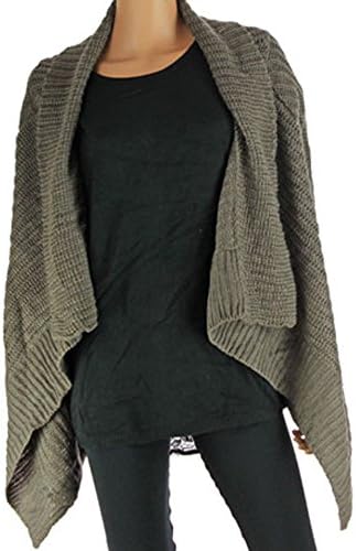 Ann Taylor Women's Brown Open Cardigan S M L XL (Large)
