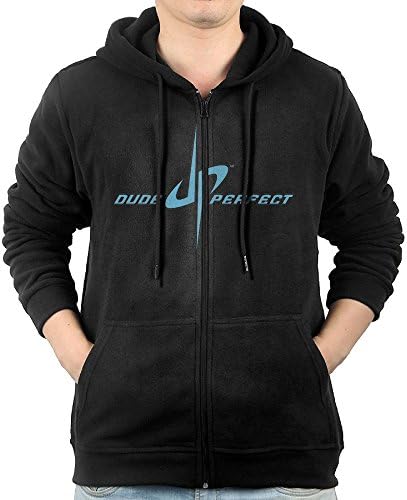 LAOSHIH Mens Dude Perfect Casual Fashion Active Hoodie Zip-Up X-Large