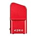 MANKER LAD 300 Lumen Micro Sized LED USB Rechargeable Keychain Flashlight With Cree XP-G3 LED / Nichia 219C LED + 2x Red Straw Hat LED for Everyday Carry (LAD XPG3 Red)
