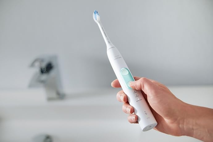 Philips 飞利浦 Sonicare 5100 牙龈护理型 声波震动电动牙刷 HX6857 优惠券折后.95 两色可选 海淘转运到手约￥531