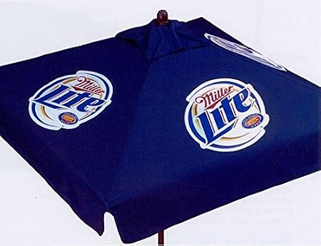 Miller Lite 9 Foot Beer Patio Umbrella Market Style New Amazon Ca Patio Lawn Garden