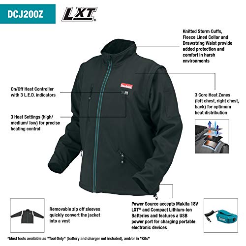 Makita 18V LXT LithiumIon Cordless Heated Jacket on Galleon Philippines
