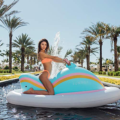 FUNBOY Giant Inflatable Fun Ski Pool Float