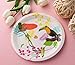 Tropical Party Supplies – Serves 24 – Includes Plates, Knives, Spoons, Forks, Cups and Napkins. Perfect Party Pack for Birthday Parties and Bridal Showers, Bird Pattern