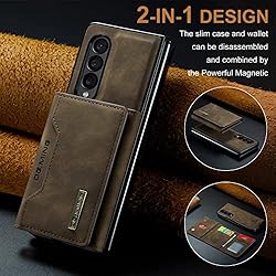 Wallet Case for Samsung Galaxy Z Fold3, DG.MING