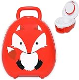 My Carry Potty Travel Potty Fox - Award-Winning Portable Toddler Toilet Seat