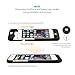 iPhone 6 Battery Case, TURATA Ultra Slim Rechargeable Protective Extended Battery Charging Case with 3200mAh Capacity [Apple MFi Certified] for iphone 6/6S (4.7 inch)(Black)