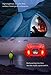 USB Headlamp,Bright 650 Lumens Rechargeable Lightweight Sensor LED Headlamp w/Red Light,Outdoor Head Lamp Flashlight Waterproof for Running Fishing Spot Flood Beam,Adjustable Headband for Kids Adult
