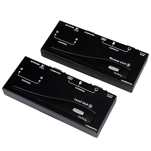 StarTech.com Long Range USB VGA KVM Console Extender over Cat5 UTP - 1000 Feet (SV565UTPUL)