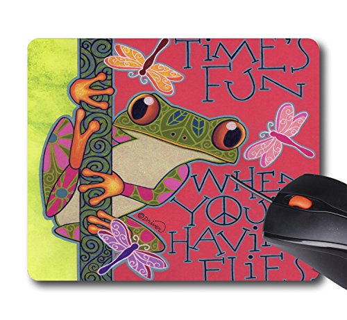 AOFFLY Denny Driver - Frog I - Non-Slip Rubber Mousepad Gaming Mouse Pad