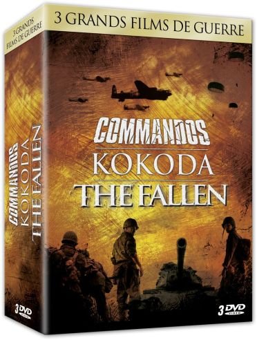 3 Grands Films De Guerre - Coffret N° 1 : Commandos + Kokoda : Le 39ème Bataillon + The Fallen - Pack