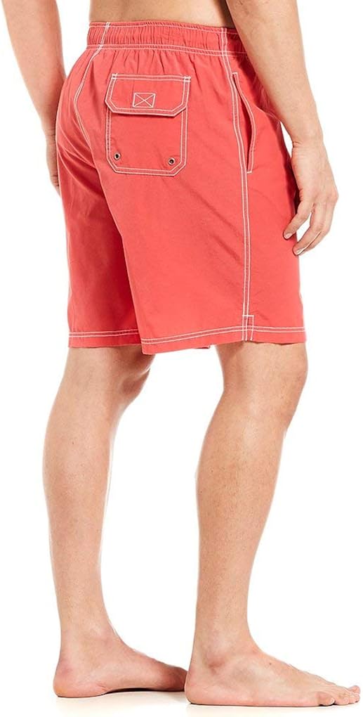 Roundtree & Yorke Mens Big & Tall Solid Color Swim Trunks Shops Swim
