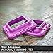 The Step Original Health Club Aerobic Step Riser, Violet, Pair (91123)