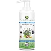 Pia beauty squad Rosemary Biotin Shampoo – Handmade with Amla, Bhringraj, Rice, Aritha – Volumizing & Strengthening Herbal Cleanser – Hydrates, Smooths & Revives Brittle Hair – 8oz