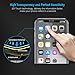 [2-Pack] iPhone X Screen Protector, Poweradd Full Coverage 9H Tempered Glass Screen Protectors Anti-Scratch Easy Installation for Apple iPhone X/10 2017, 5.8 inch Retail Packaging