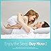 BINMA Bed Pillow Queen, Hypoallergenic Bedding Pillow, Anti-Mite Silk Cotton and Feather Velvet for Breathable and Softer Sleeping