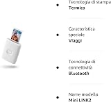 INSTAX mini LINK2 Portable Smartphone Printer Clay White view 6