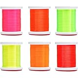 Riverruns Micro Glint Nymph Thread, Holo Flat Tinsel, Fluo Thread Fly Tying Material Proudly from Europe Trigger to The Fish