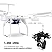 DBPOWER MJX X101C FPV WIFI Drone with HD Camera Headless Mode Live Video Quadcopter Compatible with GoPro and VR Headset