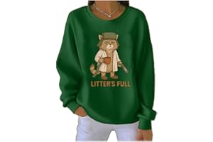 Litter's Full Christmas Vacation Cat Top Meowy Christmas Sweatshirt