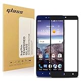 ZTE Zmax Pro Screen Protector,SupThin ZTE Zmax Pro / ZTE Carry Z981 Full Coverage 3D Curved Fit Tempered Glass Screen Protector Full Protection / Anti-Fingerprint / Anti-Bubbles / Anti-Scratch / Black