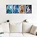 Freeas 5D DIY Diamond Painting Rhinestone Pictures of Crystals Embroidery Kits Home Wall Decoration Craft Figure Theme (Fairy & Moon)