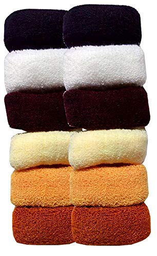 Buy Apna Showroom Thick Rubber Hair Bands For Women Cottonwool