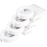 RIZZARI Water Dispenser Replacement Filters: Official Genuine Product 4 Pack Replacement Filters for Automatic Pet Waterer - Triple Filtration System