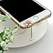 Mavis's Diary® 2 Pcs Cute Bling Dust Plugs Accessories/Cell Charms/Ear Jack for iPhone 6 Series,Samsung Galaxy S6 Series,Note 5,HTC M9,LG G4 and Other 3.5mm Earphone Jack Downward (Combination 2)