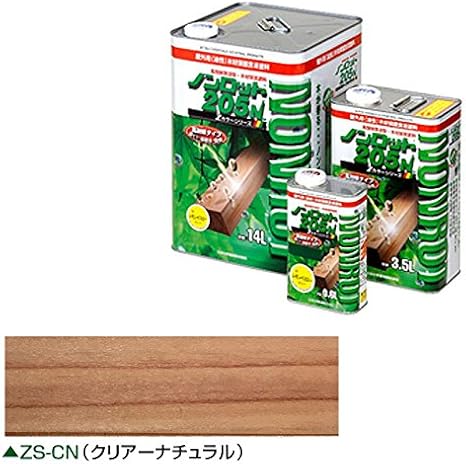 Amazon 木材保護塗料 ノンロット 5n Zs Cn クリアーナチュラル 14リットル 屋外白木用 含浸下塗料 透明タイプ 三井 Dワ 代不 塗料缶 ペンキ
