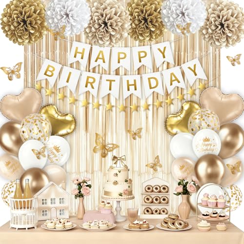 Gold Birthday Decorations