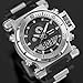 INFANTRY 50mm Big Face Mens Military Tactical Watch Large Digital Sport Watches for Men Heavy Duty