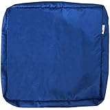 QQbed 4 Pack Outdoor Patio Chair Washable Cushion Pillow Seat Covers 24