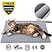 Pet Heating Pad for Cat Dog,Soft Electric Blanket Auto Temperature Control Waterproof Indoor,House Heater Animal Bed Warmer Heated Floor Mat,Whelping Supply for Pregnant New Born Pet