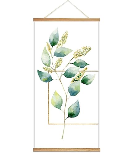 Amazon.com: NWT Hanging Poster Magnetic Wooden Framed, Chinese