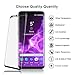 TAURI Screen Protector for Samsung Galaxy S9, [Alignment Frame] [Case Friendly] Tempered Glass Screen Protector - Black