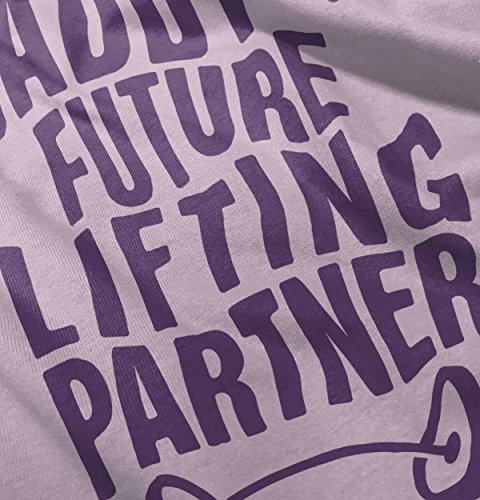 Daddys Lifting Partner Funny Cute Workout Exercise Baby Onesie Bodysuit