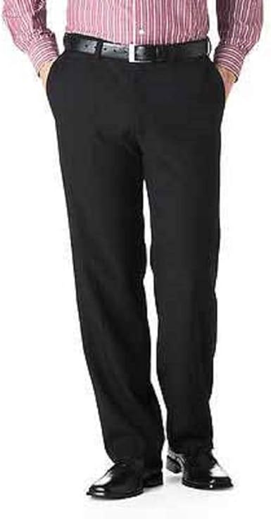 straight fit dress pants