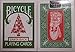 Bicycle 245 Green Deck Red Santa Maiden Back Playing Cards