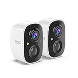Dzees Outdoor Camera Wireless, 2K Battery Powered