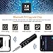 Bluetooth 5.0 Receiver, KINDRM Mini Wireless Bluetooth 3.5mm AUX Jack Audio Adapter Portable Hands-Free Bluetooth Stereo Receiver for Headphones Car Speakers/Home Stereo Music Device (Black)thumb 2