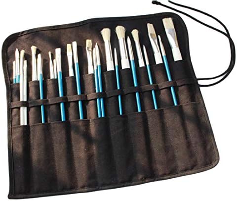 artist brush roll case