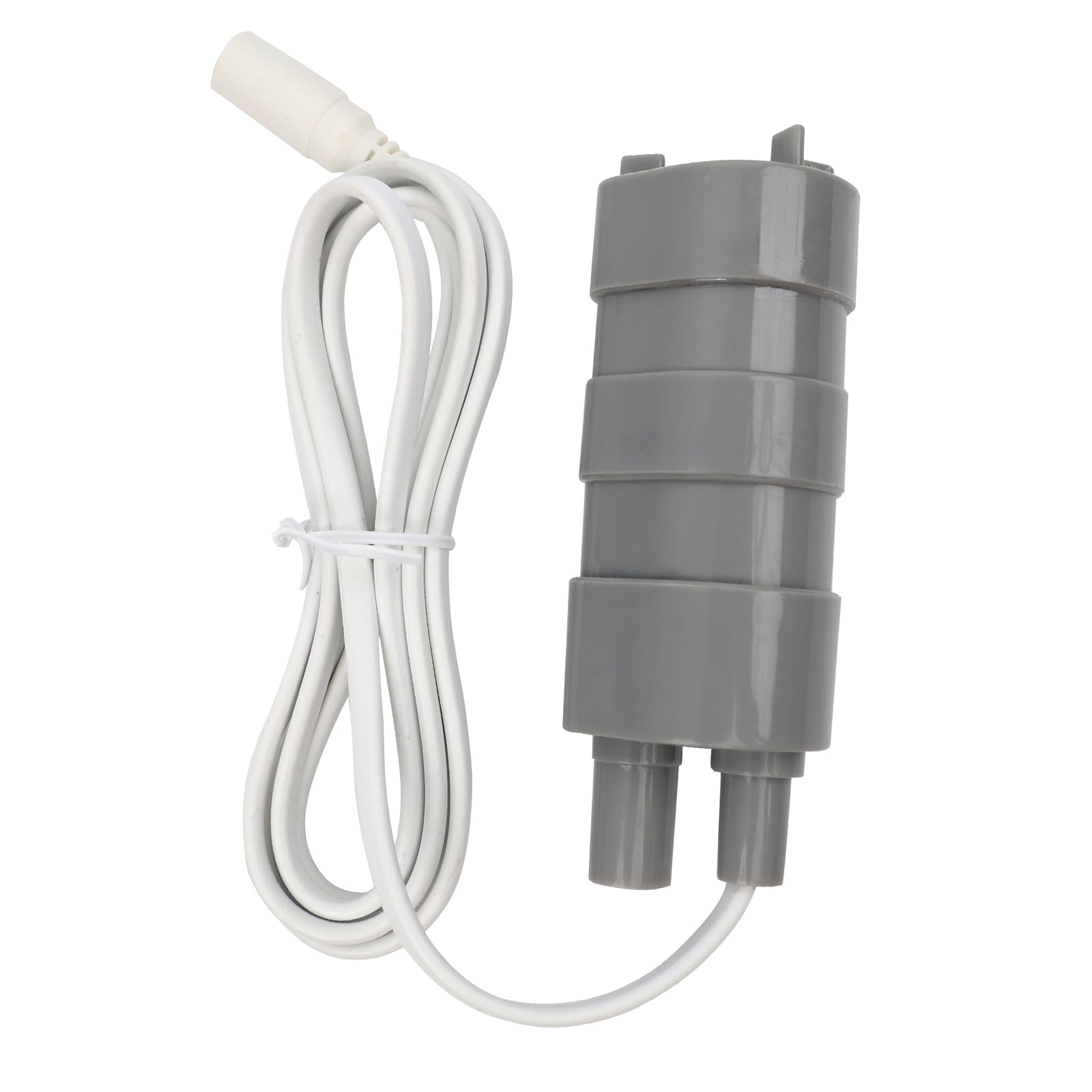 Baceyong 12V Universal Mini Submerible Water Pump for RVs Campers Caravans, High Flow Whale Pump with 1.5m Cable, Gray